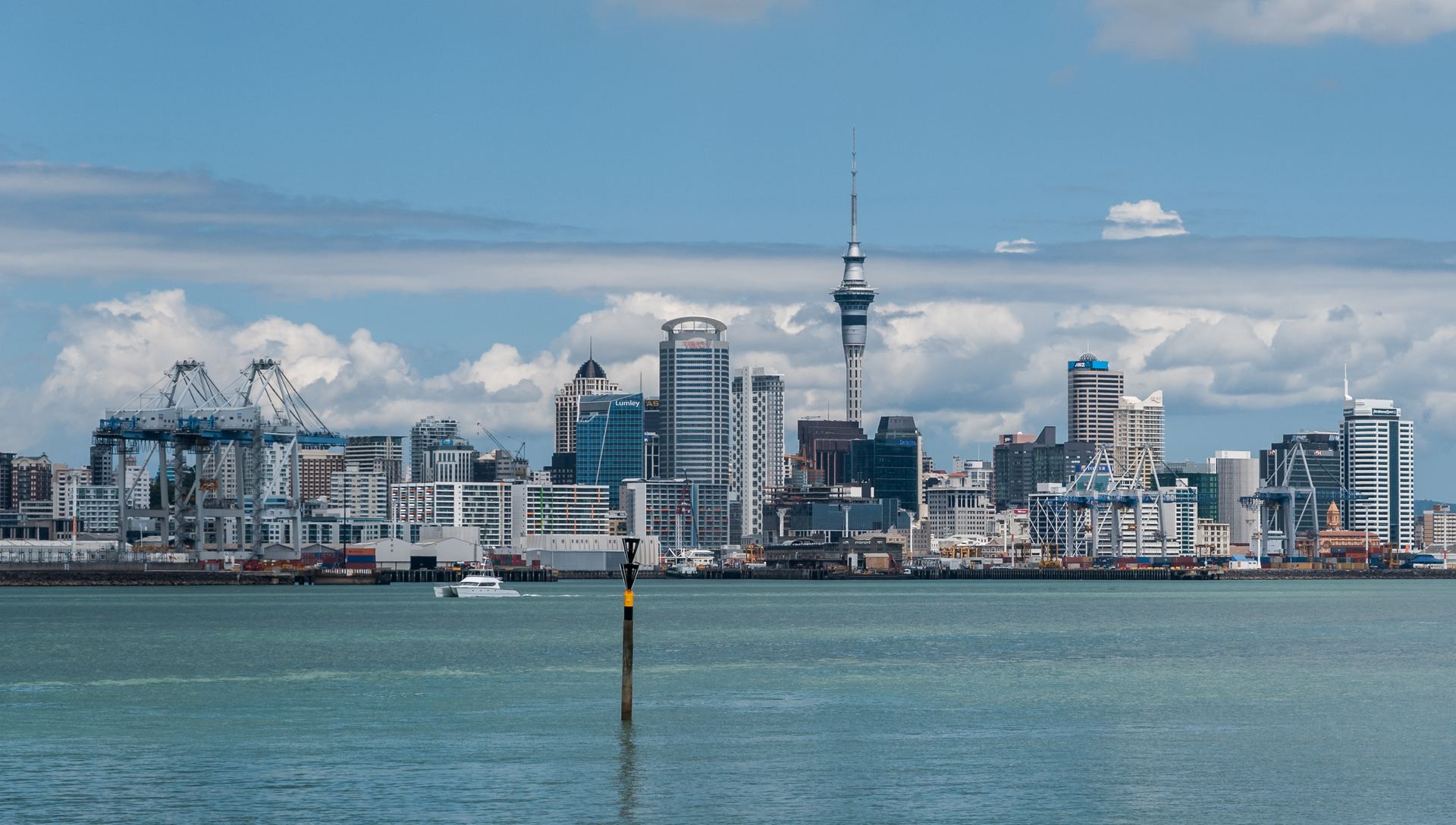 View over Auckland, Nueva Zelanda