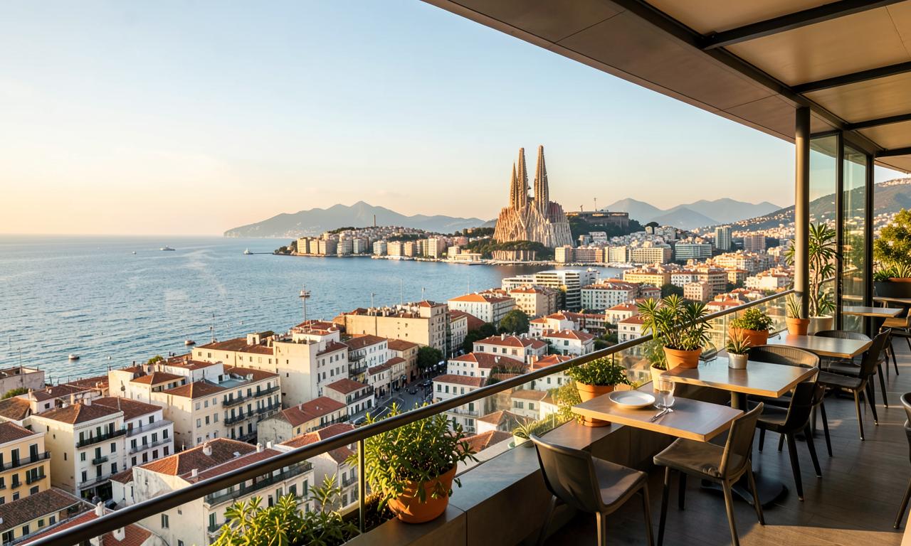 Vista de Barcelona, España