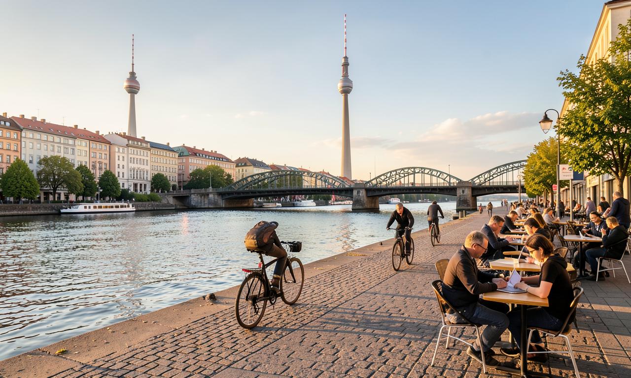 Vista de Berlín, Alemania