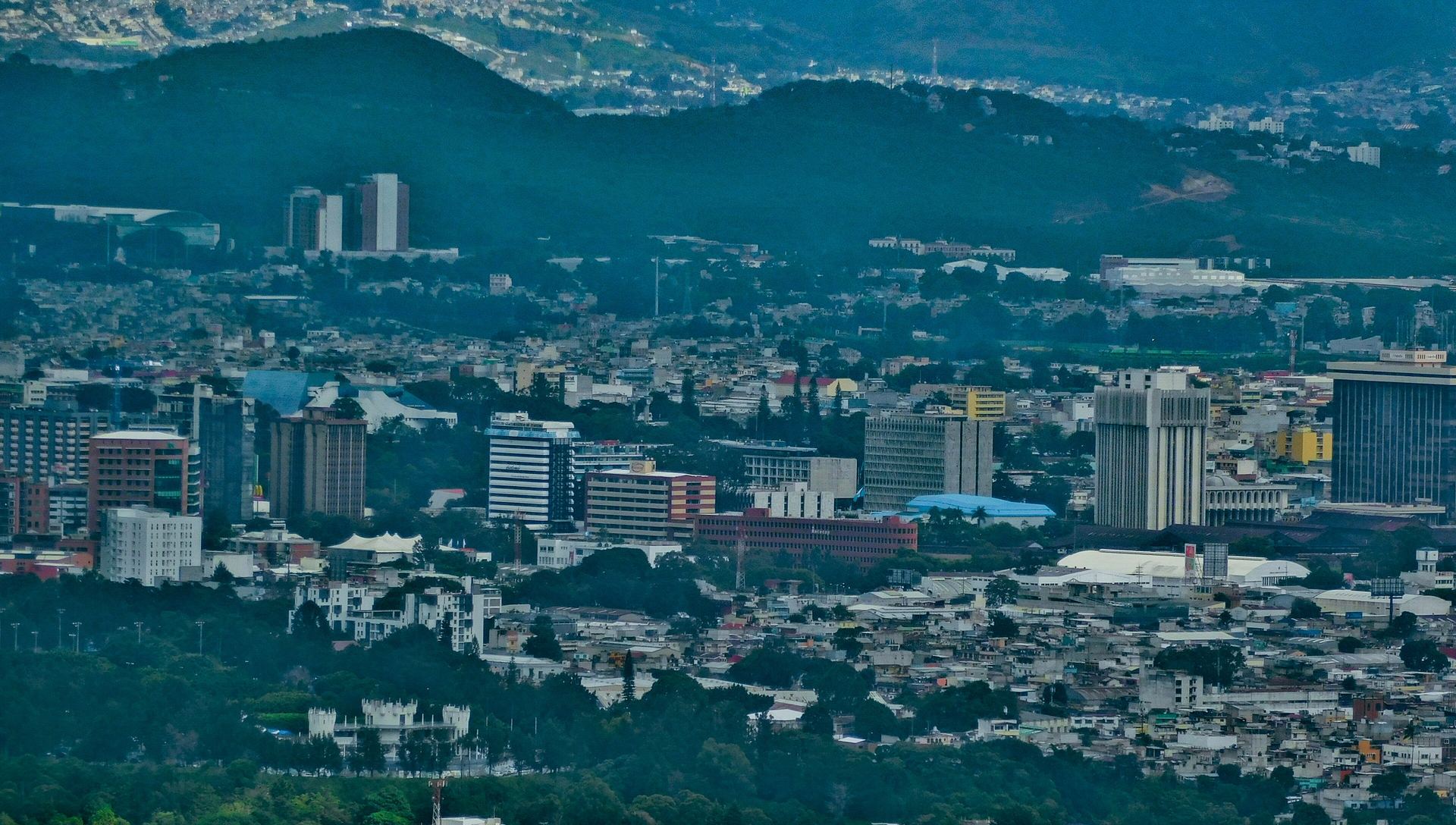 View over Ciudad de Guatemala, Guatemala