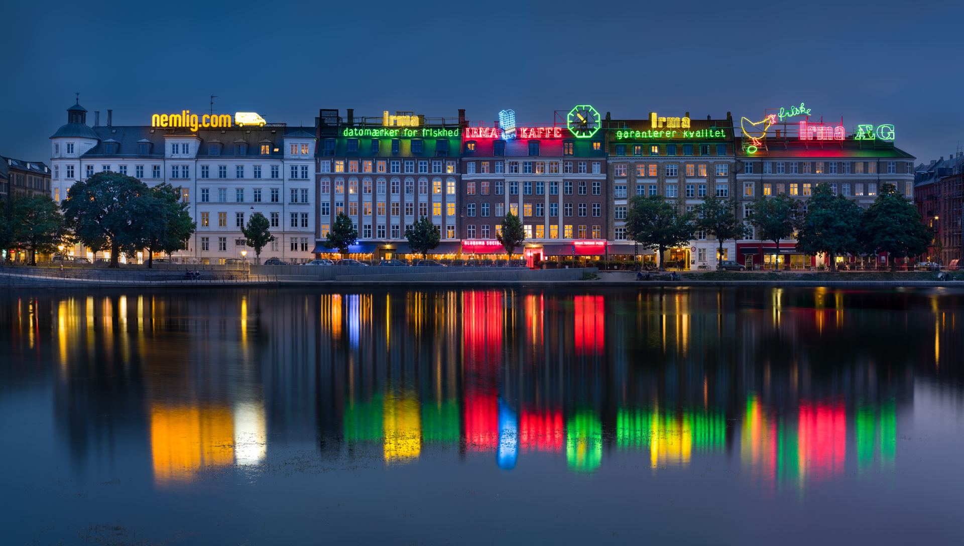 Vista de Copenhague, Dinamarca