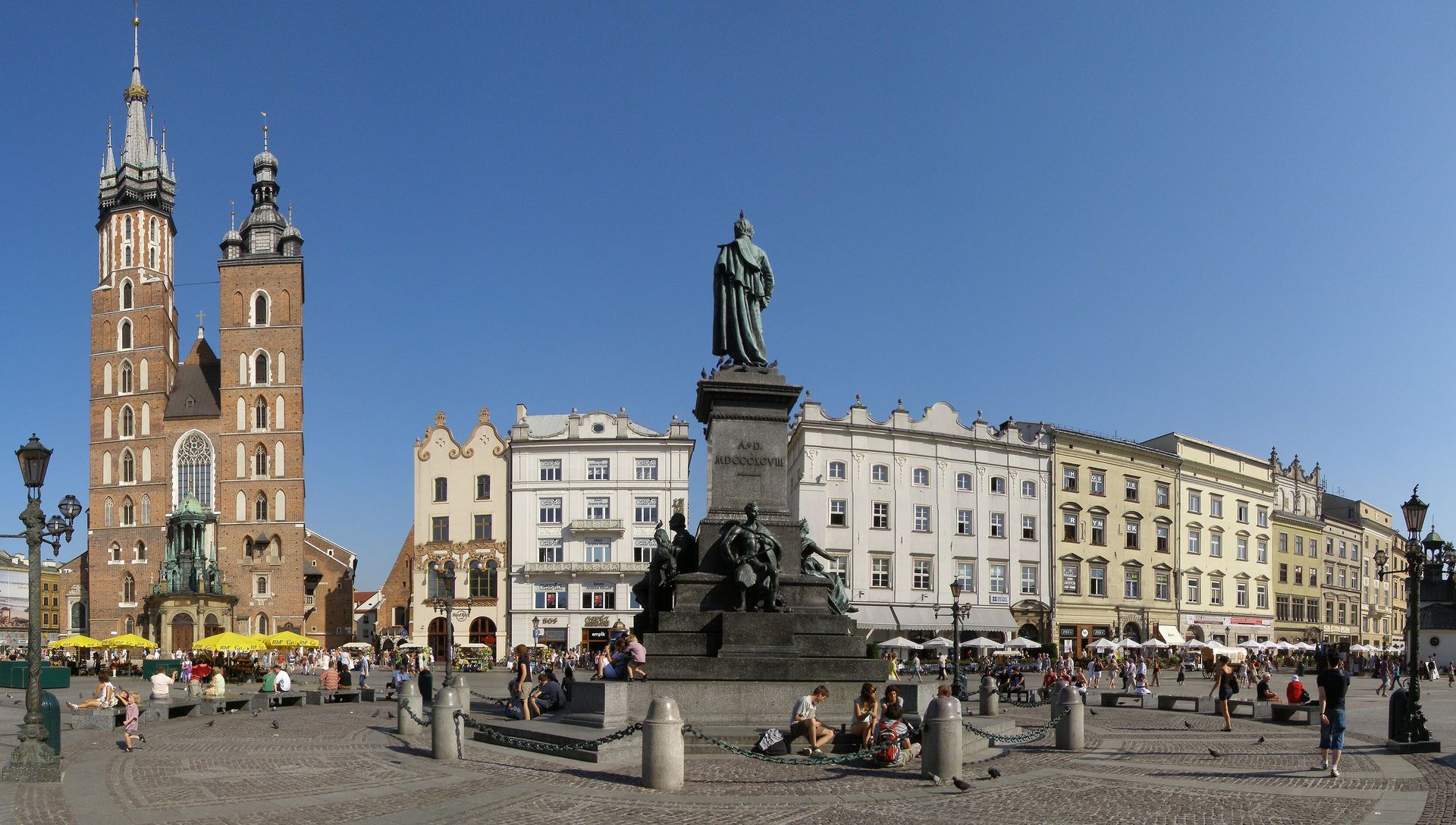 Vista de Cracovia, Polonia