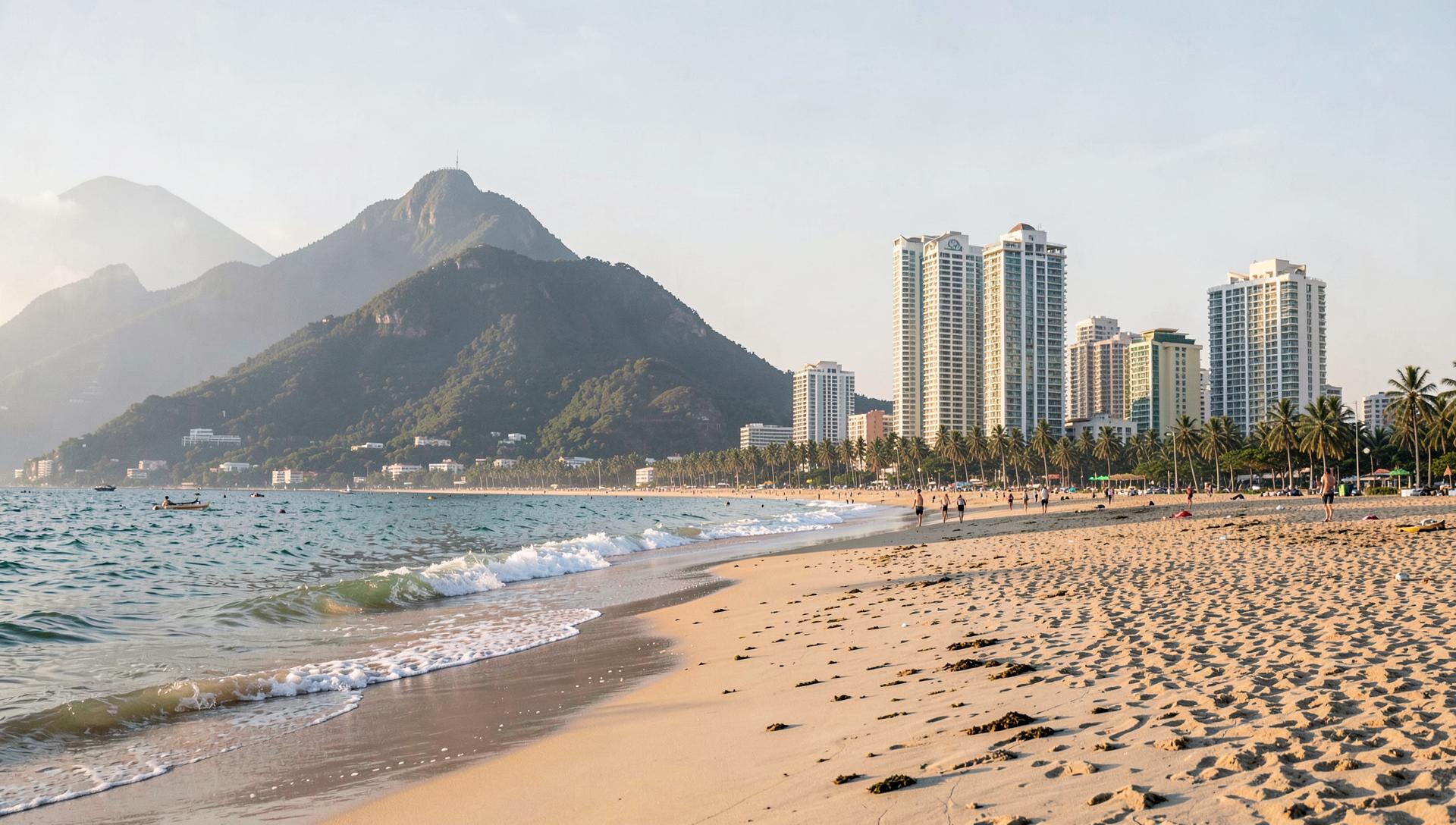 Vista de Da Nang, Vietnam