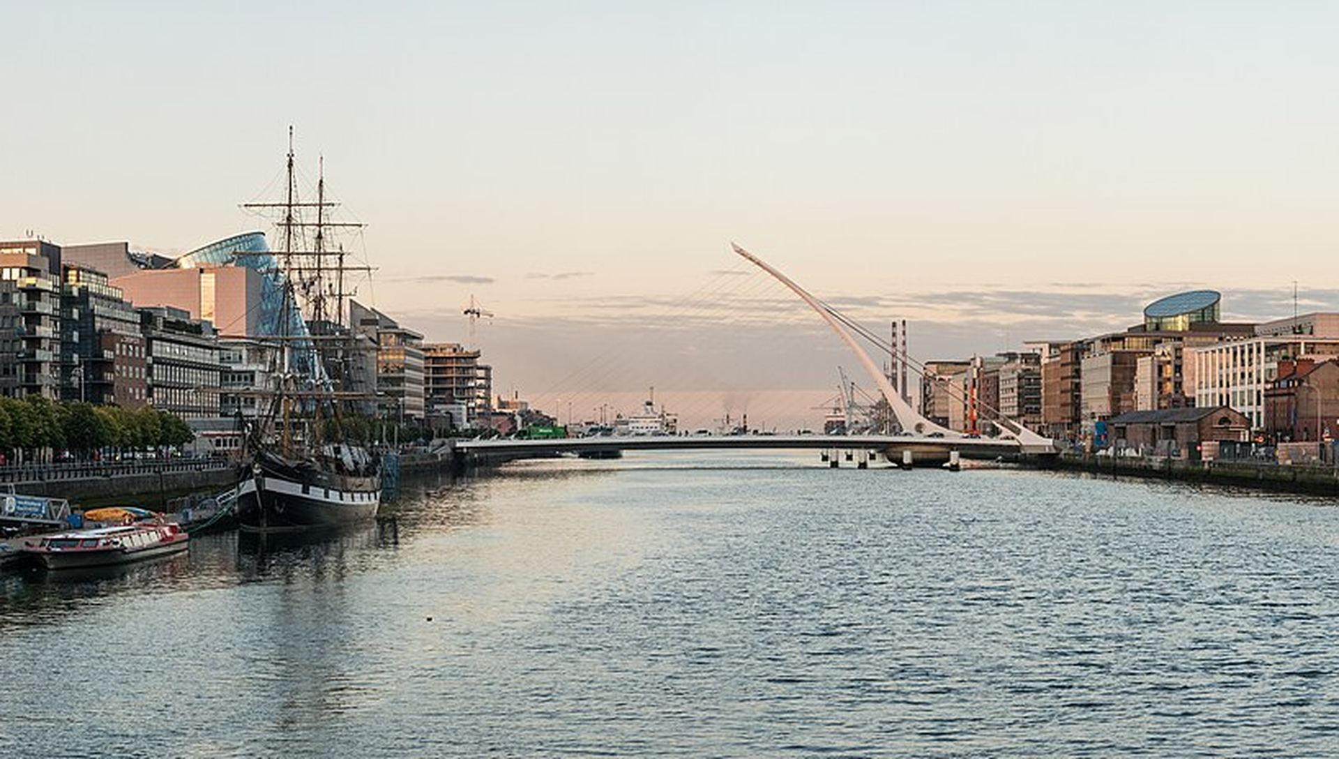 Vista de Dublín, Irlanda