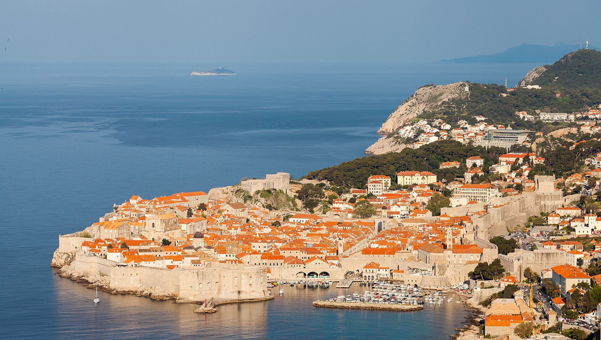 Vista de Dubrovnik, Croacia