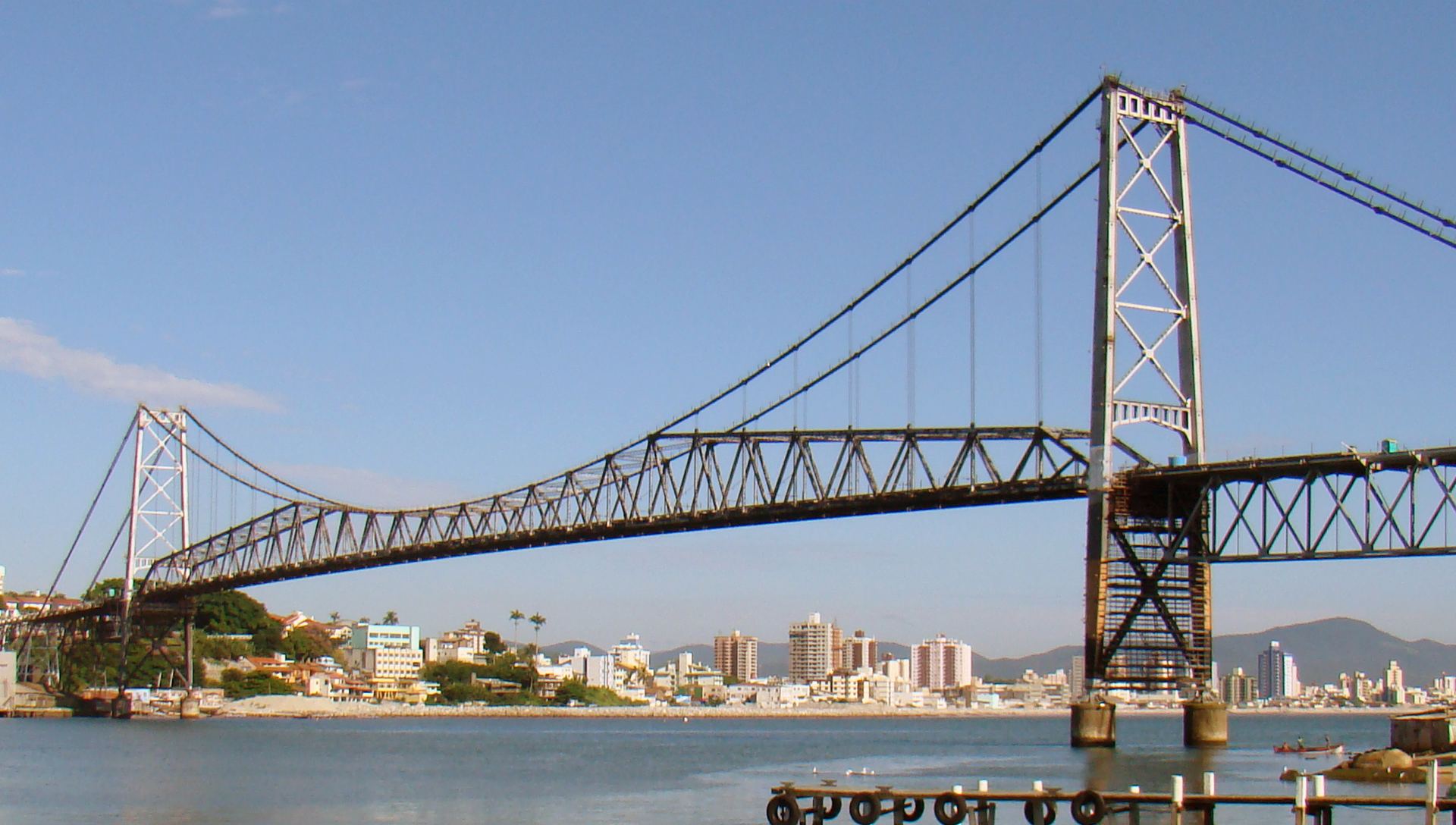 Vista de Florianópolis, Brasil