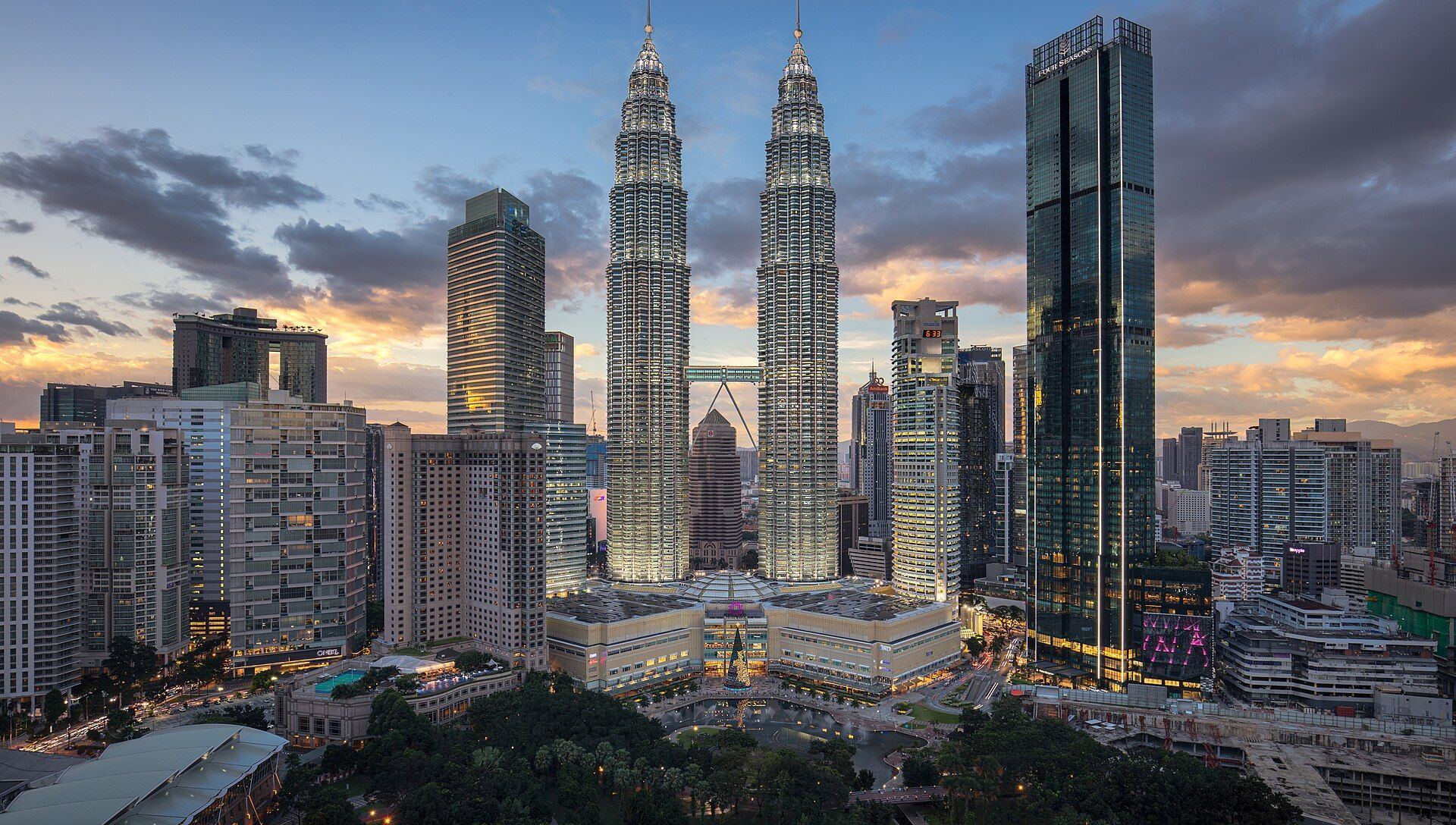 Vista de Kuala Lumpur, Malasia