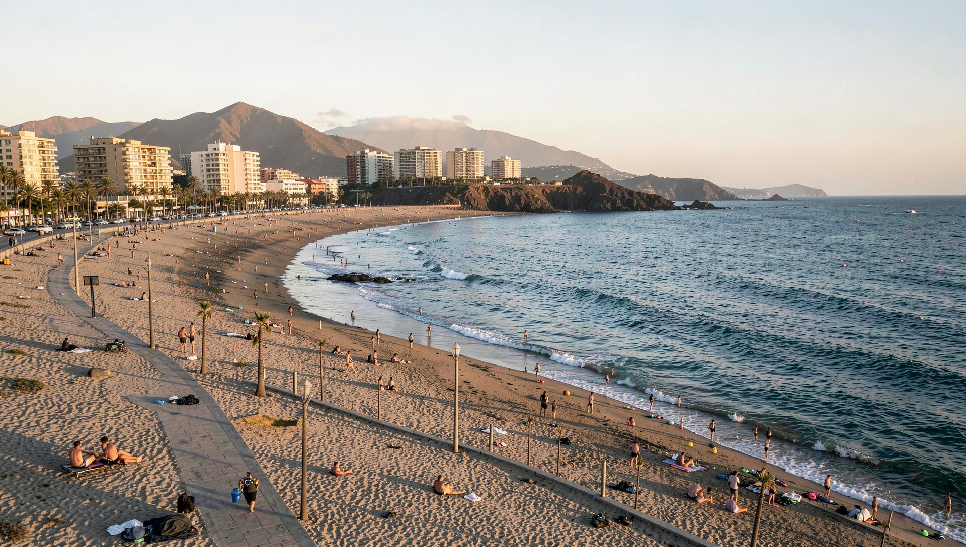 Vista de Las Palmas de Gran Canaria, España