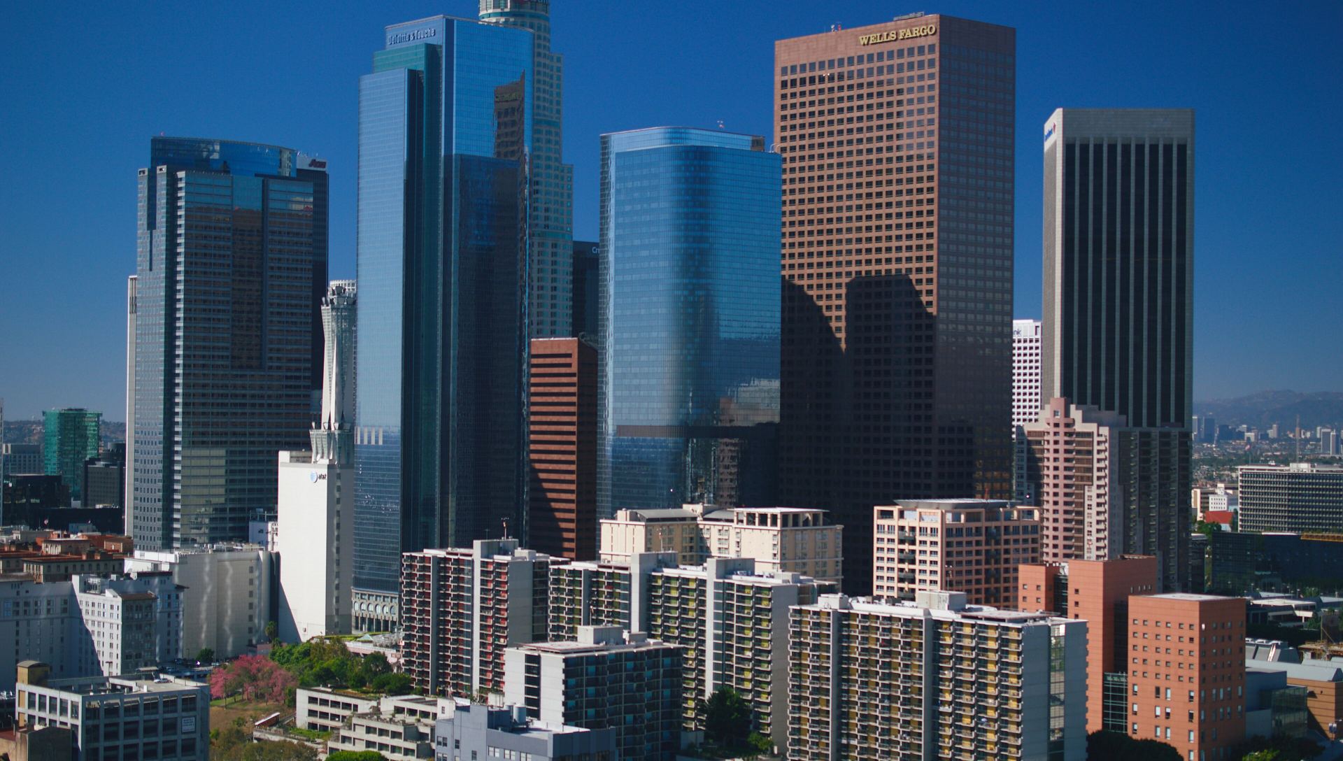 View over Los Ángeles, Estados Unidos
