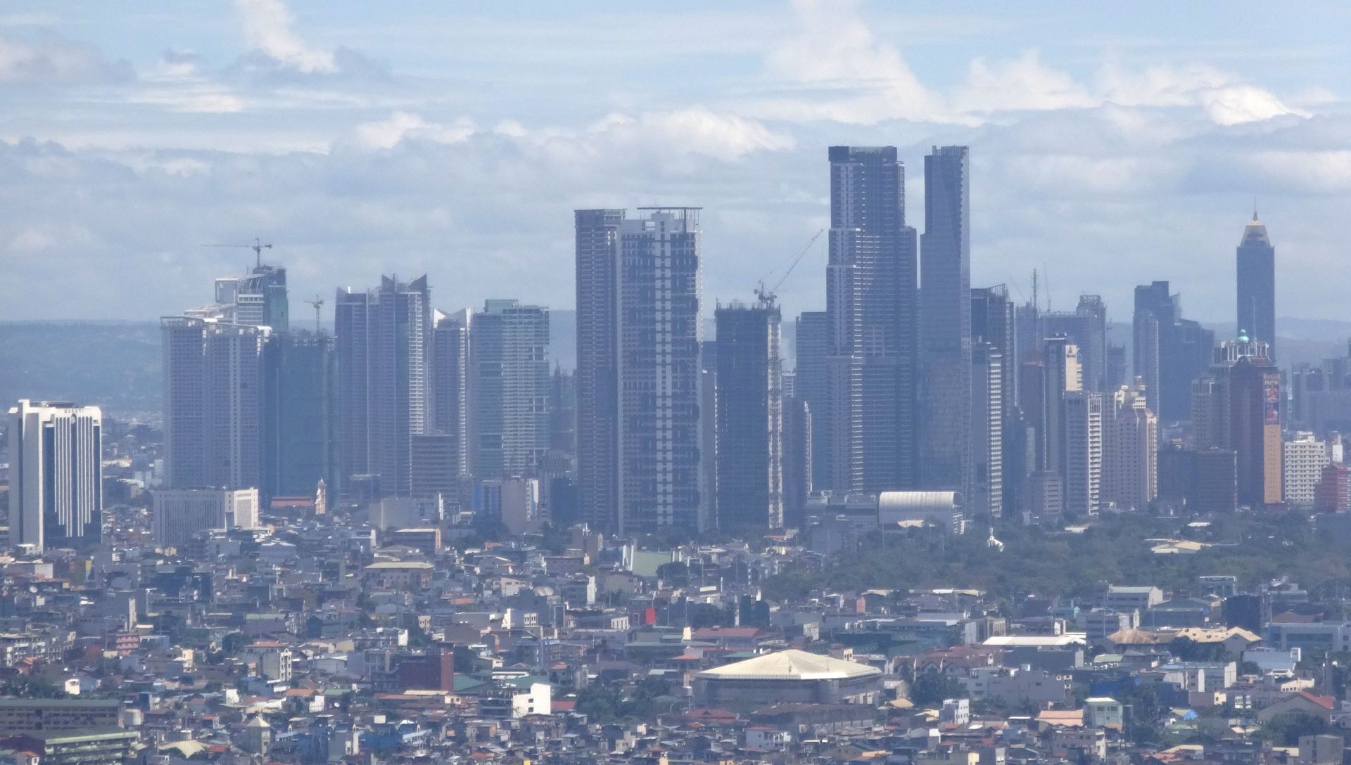 View over Manila, Filipinas