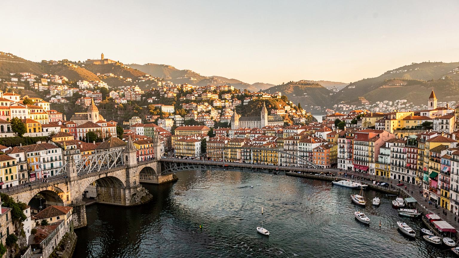 View over Oporto, Portugal
