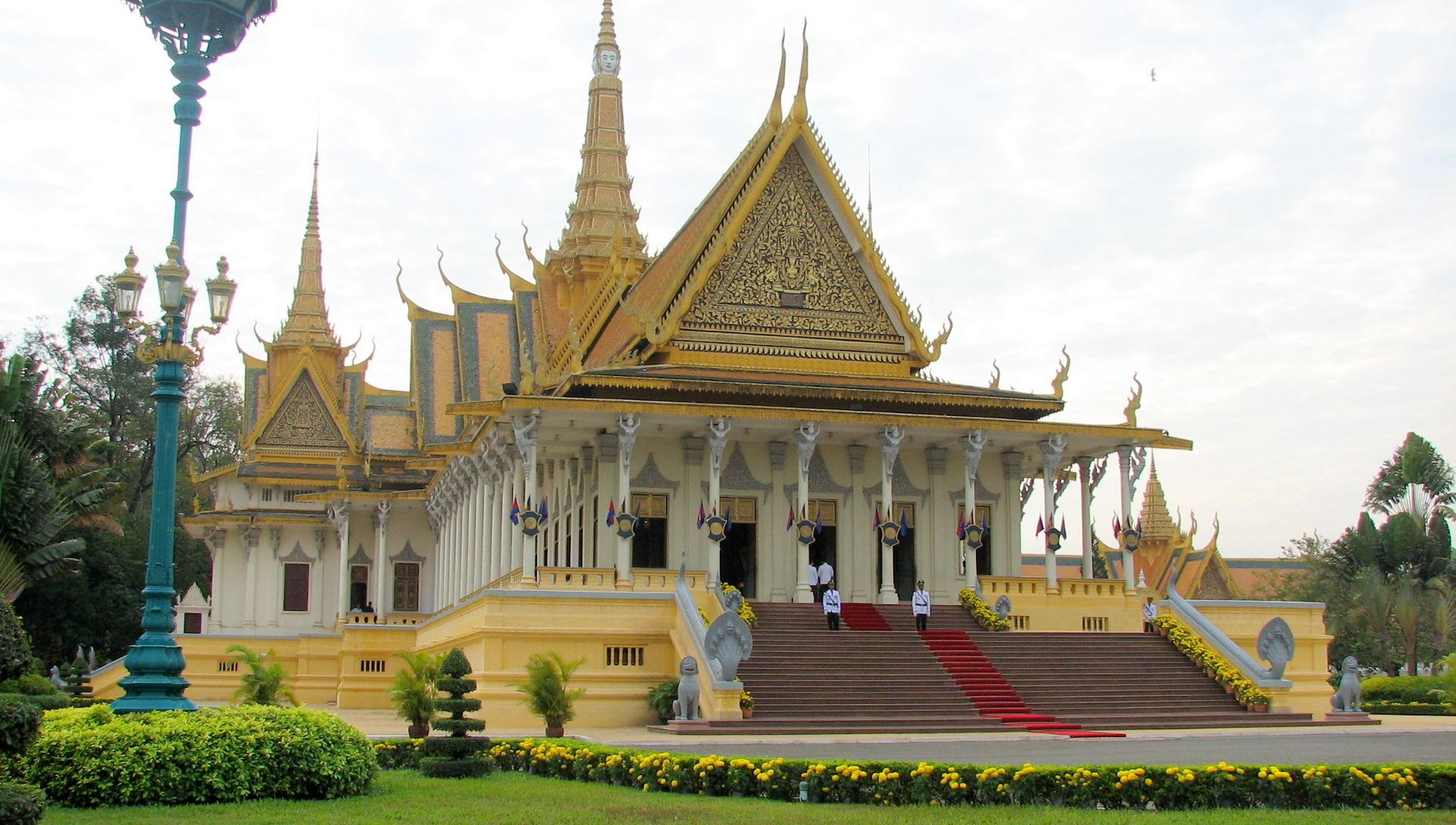 Vista de Phnom Penh, Camboya
