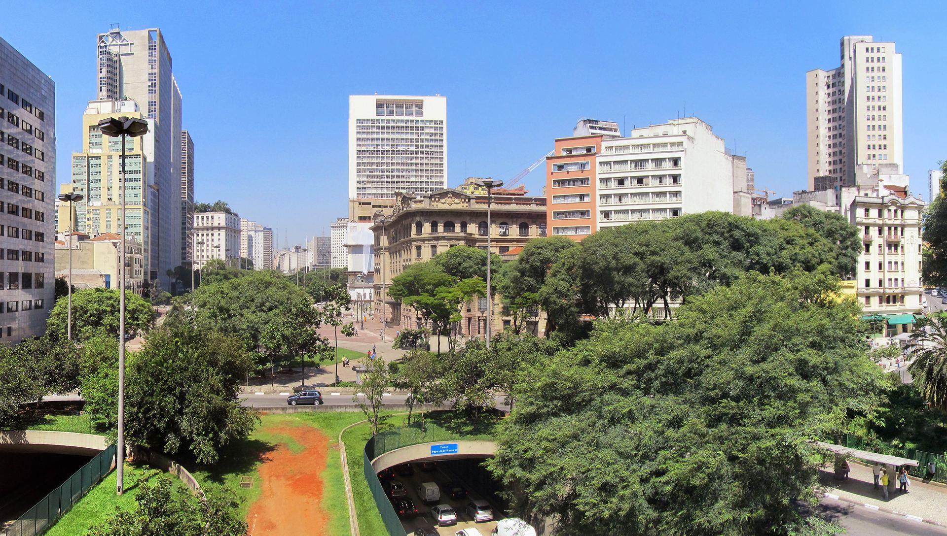 Vista de São Paulo, Brasil