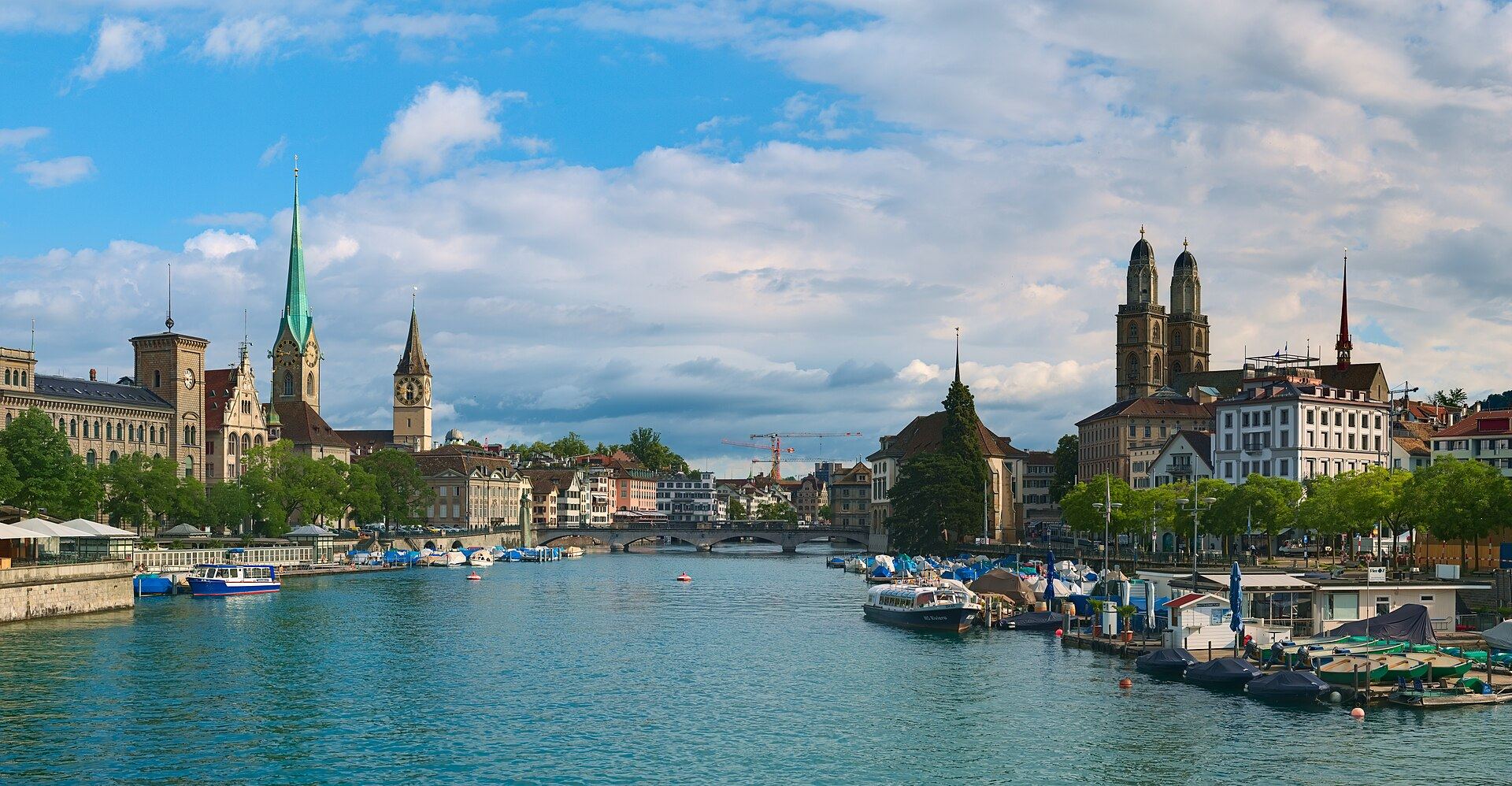 Vista de Zúrich, Suiza